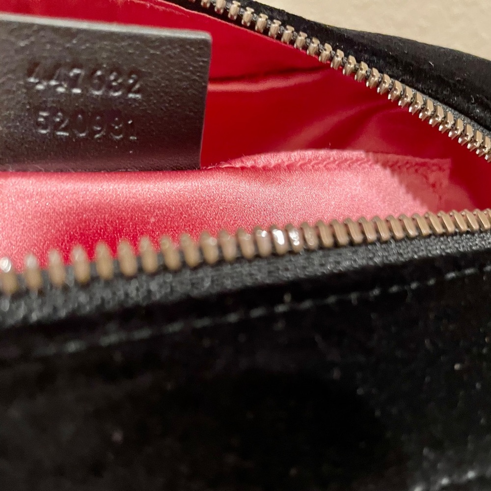 NEW Authentic Gucci Camera Bag GG Marmont Velvet - Picture 10 of 12